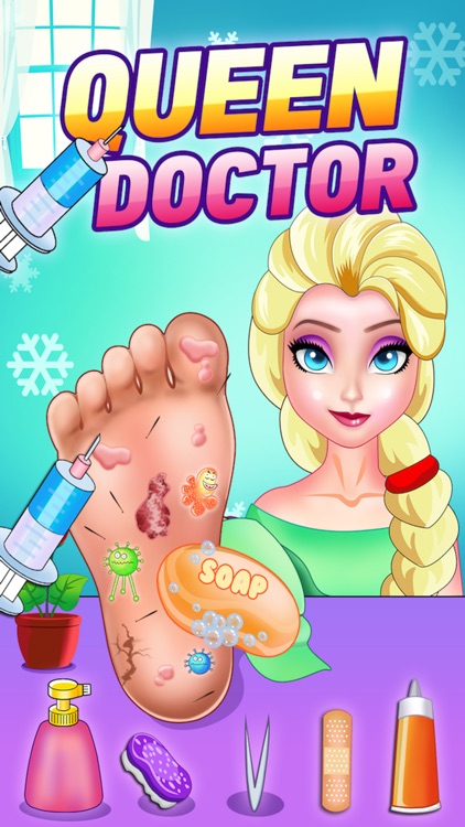 The Queen Doctor: Hospital game for children screenshot-4