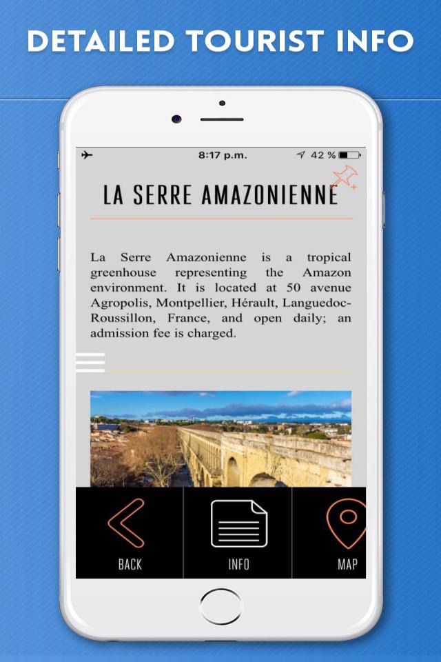 Montpellier Travel Guide and Offline City Map screenshot 3