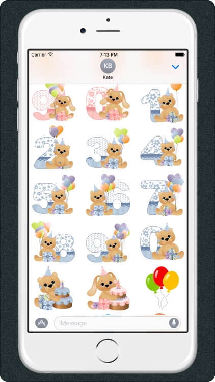 Birthday Emoji Stickers For iMessage App