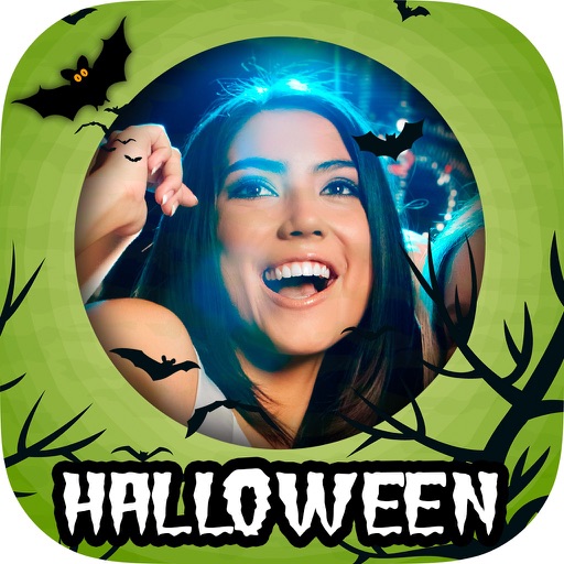 Halloween photo frames - Photo editor for framing icon