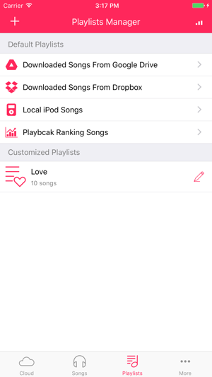 Cloud Songs - Free Music Album & Playlists Manager(圖5)-速報App