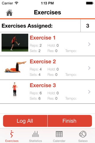 Salaso - Injury Rehabilitation screenshot 2