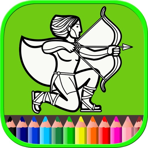 Coloring Book For Kids - Zodiac iOS App
