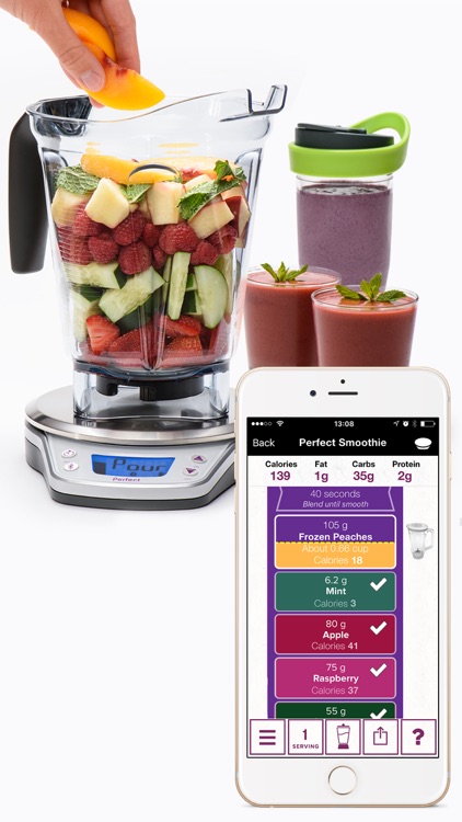 Perfect Blend: Interactive Blender Recipe App