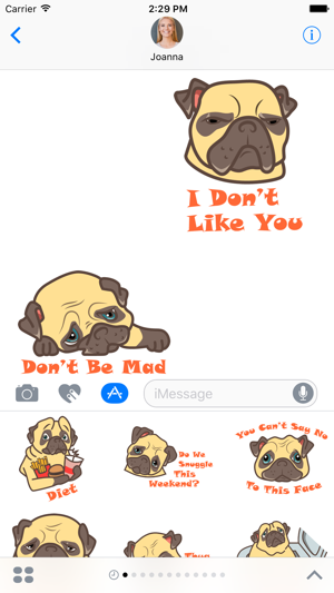 Puggy the Pug Stickers(圖3)-速報App