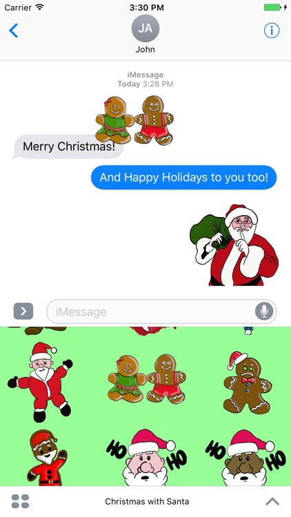 Christmas Stickers with Santa screenshot-4
