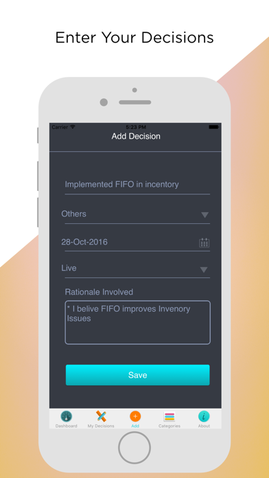 How to cancel & delete Decisions Tracker from iphone & ipad 3