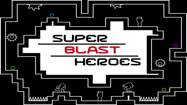 Super Blast Heroes – Retro Platform Game