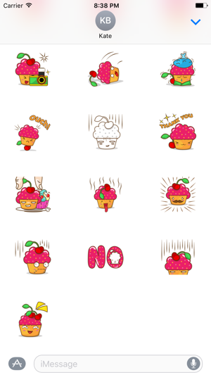 Sweet Cupcake Sticker(圖3)-速報App