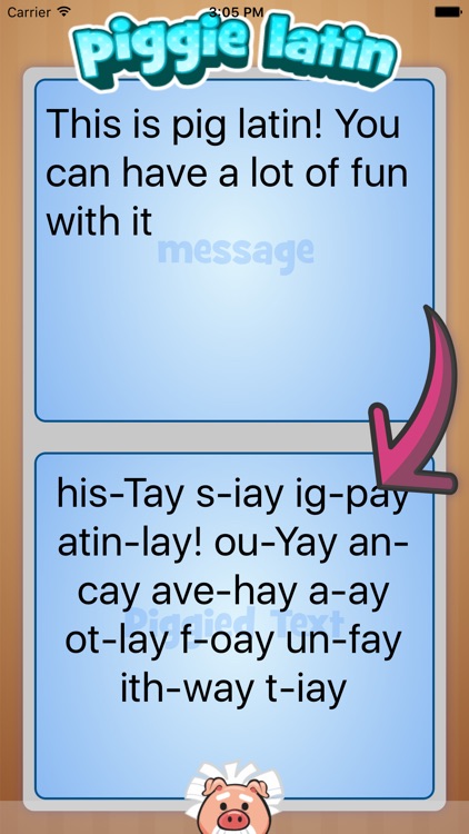 Piggie Latin