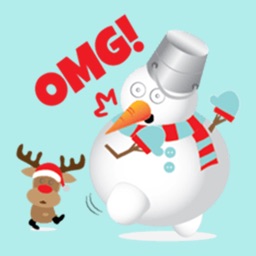 Snowman Stickers for iMessage