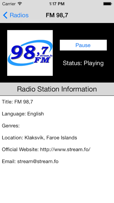 How to cancel & delete Faroe Islands Radio Live from iphone & ipad 4