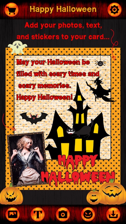 HD Halloween Cards, Stickers & Frames for Greeting