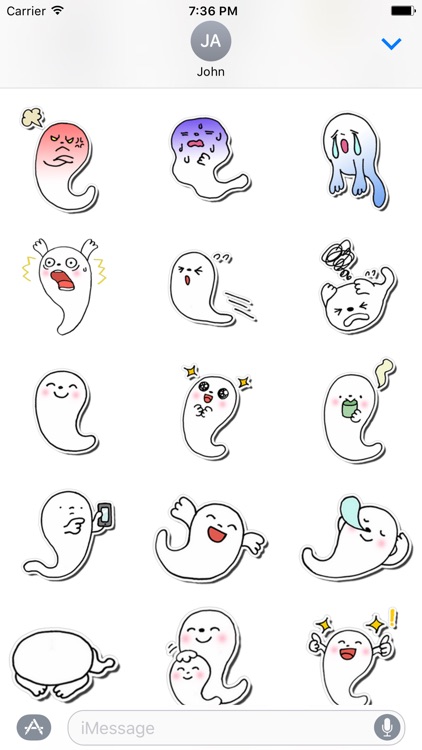 Ghoshi Funny Stickers for iMessage