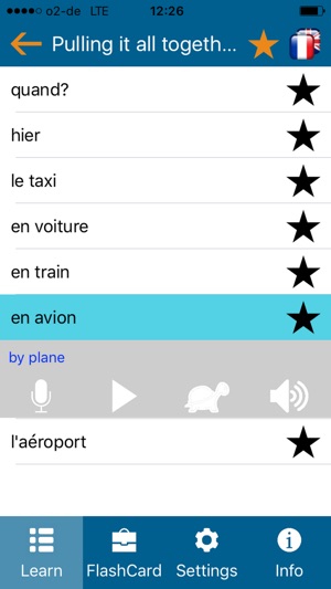 Learn french - phrasebook for Travel in france 2(圖4)-速報App