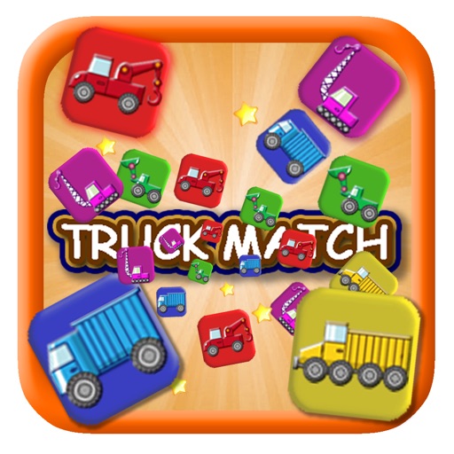 Super Truck Match Game For Kids