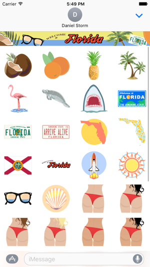 Florida Stickers, Emojis, & Sayings(圖2)-速報App