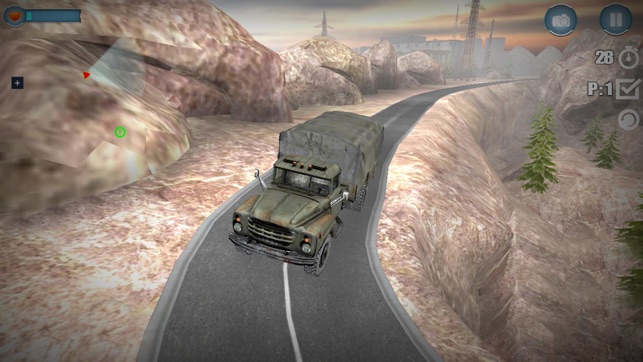 Army Truck Checkpost Drive 3D