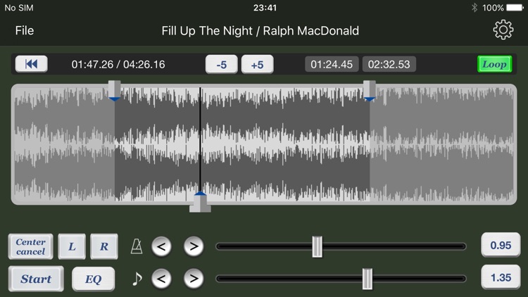 Pitch / Tempo / EQ (for dictation) - Tune Changer