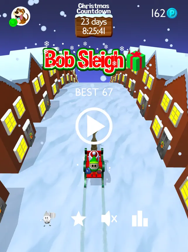 Bob Sleigh - Santas Little Helper, game for IOS