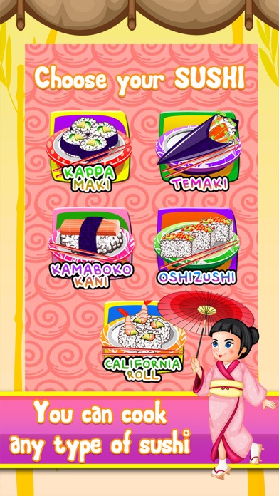 SUSHI FOOD MAKER COOKING KID GAME (GIRLS & BOYS) 1.1 IOS GAME GIẢI TRÍ SUSHI FOOD MAKER COOKING KID GAME (GIRLS & BOYS) 1.1 IOS