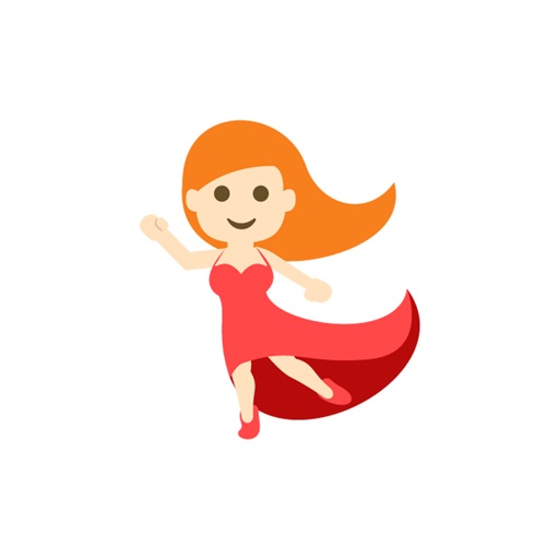 Redhead Emoji Stickers for iMessage iOS App