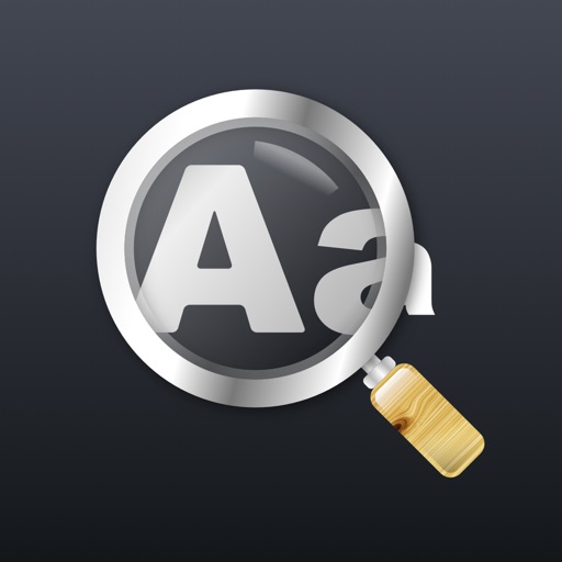 HD Magnifier - A Magnifying glass with flashlight icon