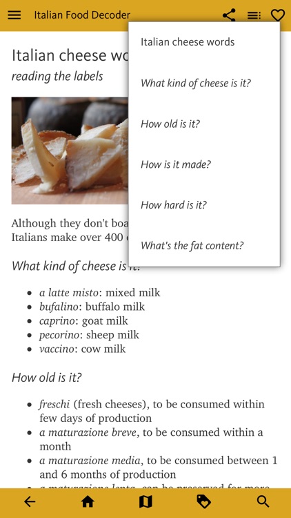 Italian Food Decoder