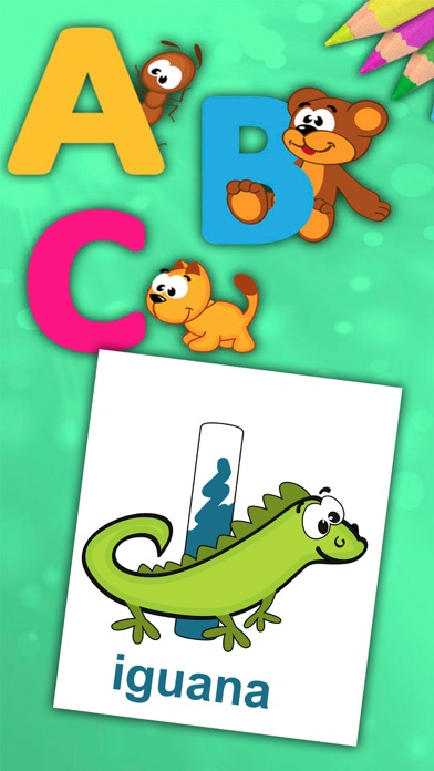 How to cancel & delete ABC Alphabet - Coloring book to learn letters from iphone & ipad 2