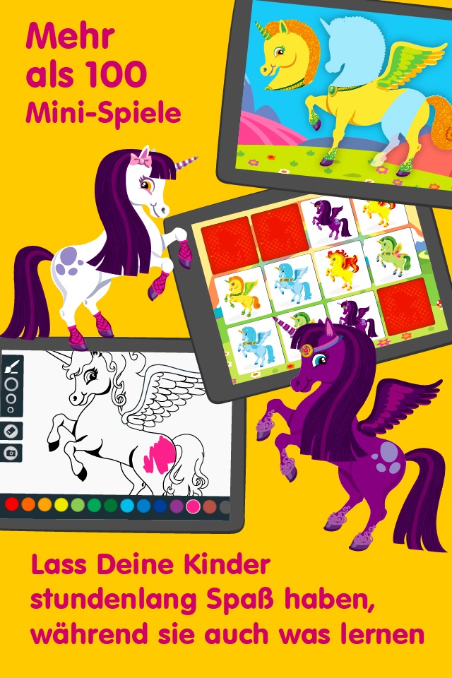 Planet Unicorn - Unicorns Games for Toddler Kids screenshot 2