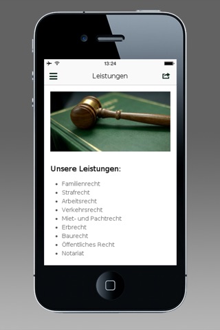 Rechtsanwälte Sievers screenshot 3