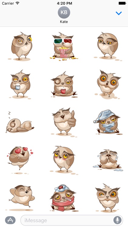 Owl Stickers