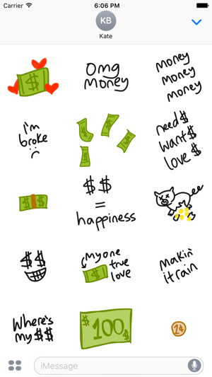 Money stickers for iMessage - photo emoji tycoon(圖2)-速報App