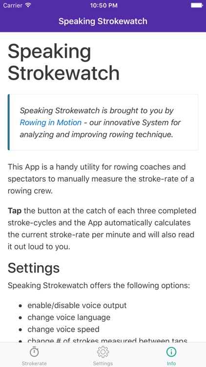 Speaking Strokewatch