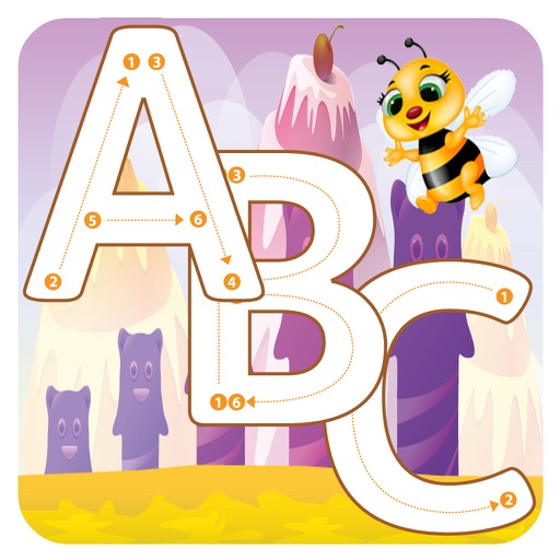 Coloring Alphabet Tracing A-Z for Kids iOS App