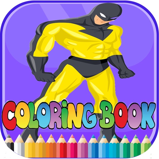 Total hero coloring book - for Kid