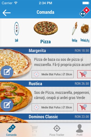 Domino's Pizza Romania screenshot 2