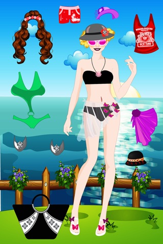 Summer Beach Dress Up Game screenshot 4