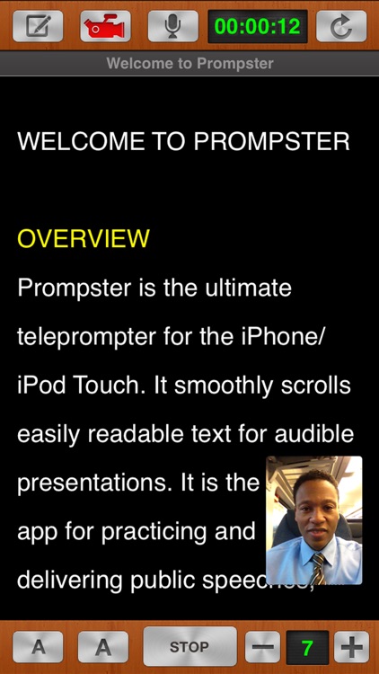 Prompster™ - Teleprompter