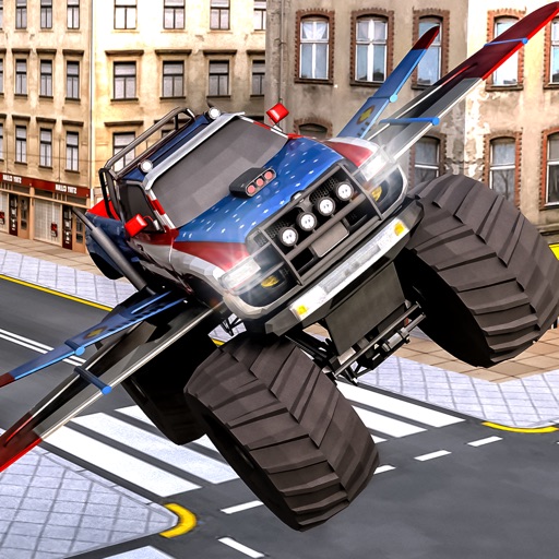 Flying MMX Truck Simulator iOS App