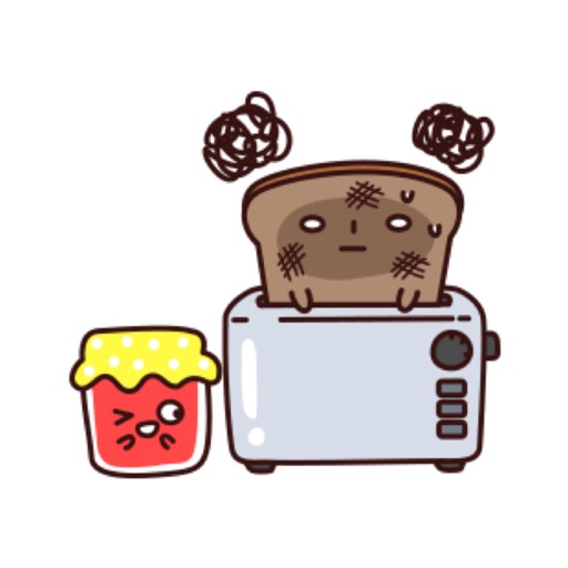 Toast Sticker for iMessage