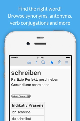 German Dictionary & Thesaurus screenshot 3