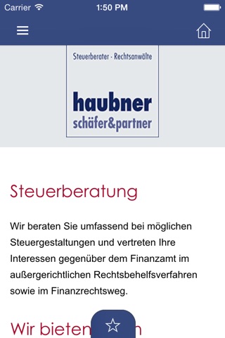 Haubner, Schäfer und Partner screenshot 4