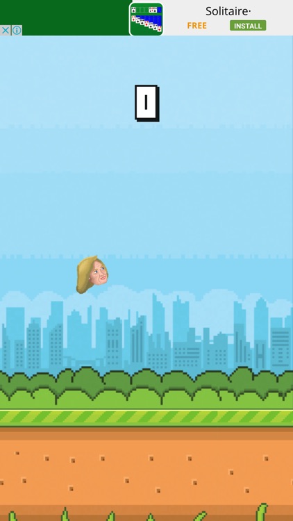 Flappy Trump vs Hillary Funny Game Elections Poll