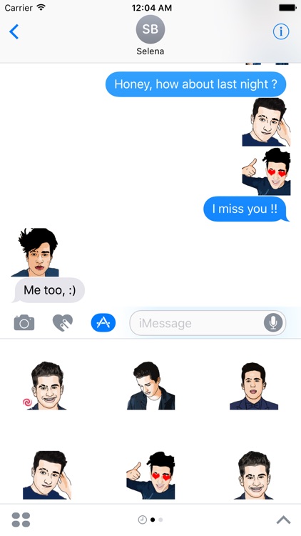 Char Moji Stickers