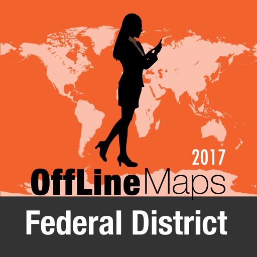 Federal District Offline Map and Travel Trip Guide icon