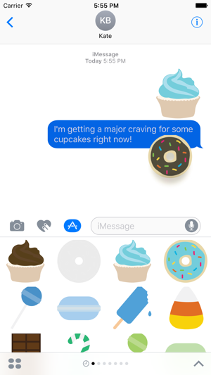 Sweets Sticker Pack for iMessage(圖3)-速報App