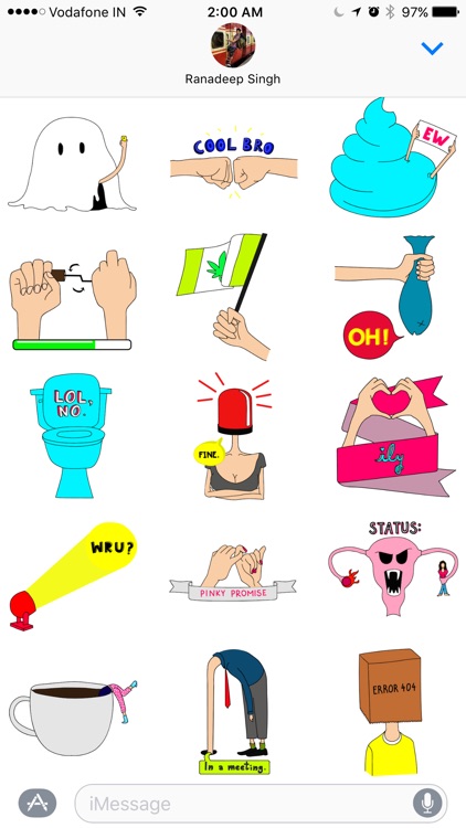 LINGO Stickers - Fun & Cool Illustrated Stickers