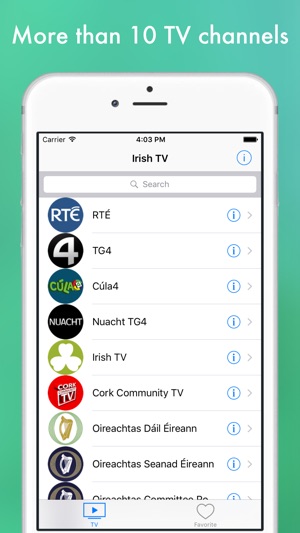 Irish TV - television of Ireland Republic online(圖1)-速報App