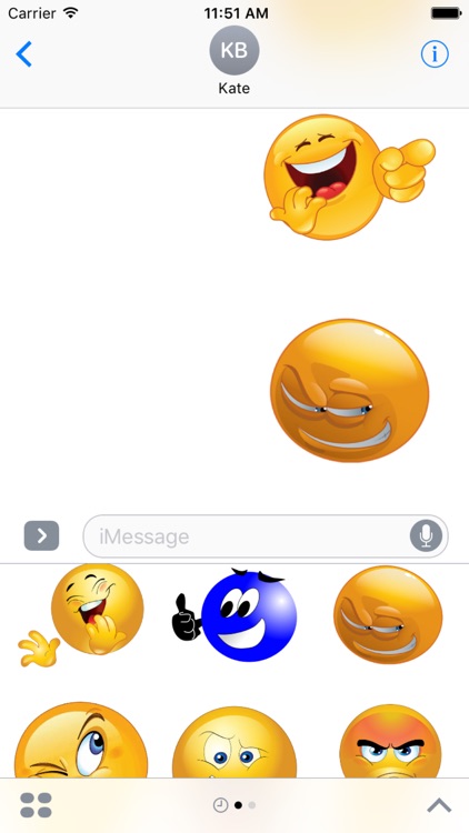 Emoji Symbol HD Stickers for iMessage